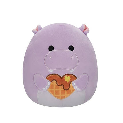 М'яка іграшка SQUISHMALLOWS – БЕГЕМОТ ХАННА (19 cm), фото 1