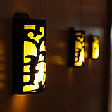 Декоративні ліхтарі WRalwaysLX з таймером, без полум'яні свічки для внутрішніх та зовнішніх настінних світильників, мерехтіння, фото 4