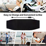 Бездротова нагрівальна подушка для болю в спині з 3 рівнями тепла, портативна грілка для нижньої частини спини, місячні судоми, фото 5