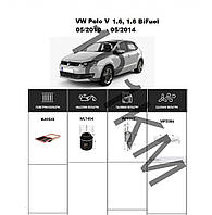 Комплект фільтрів VW Polo V 1.6 / 1.6 BiFuel (2010-2014) WIX