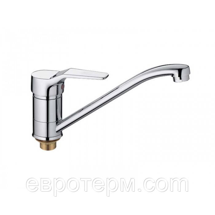 Змішувач для кухні Haiba Zeon 555 25 см гайка кріплення, фото 1