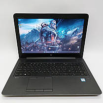 Ноутбук Б-класс HP Zbook 15 G3/ 15.6" (1920x1080)/ Core i7-6820HQ/ 16 GB RAM/ 512 GB SSD/ Quadro M2000M 4GB, фото 3