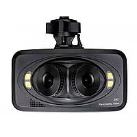 Відеореєстратор із камерою заднього огляду PanoraMic H6000 Driving Recorder Чорний