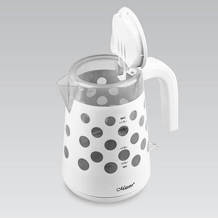 Електрочайник Maestro MR-045-White 1.7 л білий ID 4723983, фото 2