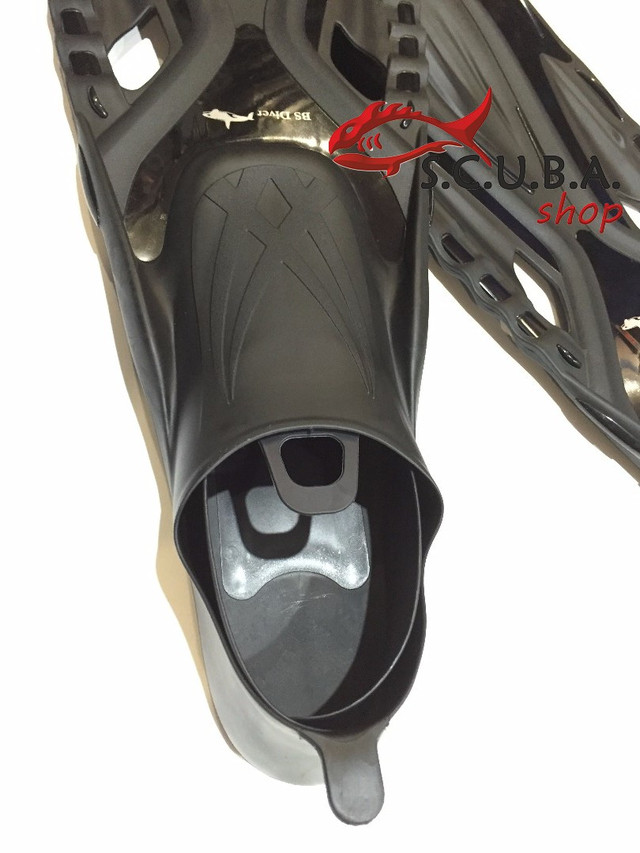 Ласти BS Diver GlideFin (60 см, закрита п'ятка, для плавання)