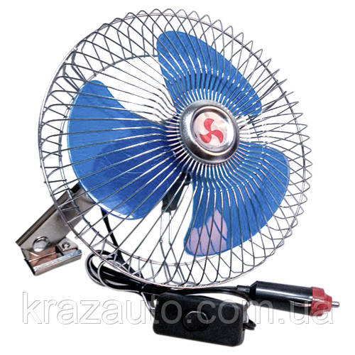 Вентилятор у прикурювач метал 24 В 8" (8-24 V HZ-53 A)