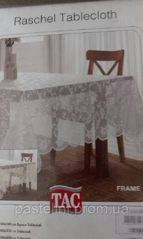 Скатертина Тас Frame 180 х 230 біла