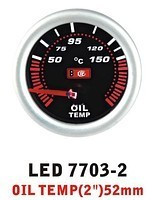 LED 7703-2 Тюнинговый автомобильный прибор Ket Gauge температура масла - фото 4 - id-p30042026