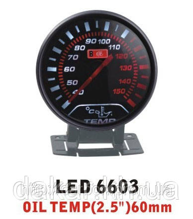 LED 6603 Тюнинговый автомобильный прибор Ket Gauge температура масла - фото 5 - id-p30042044