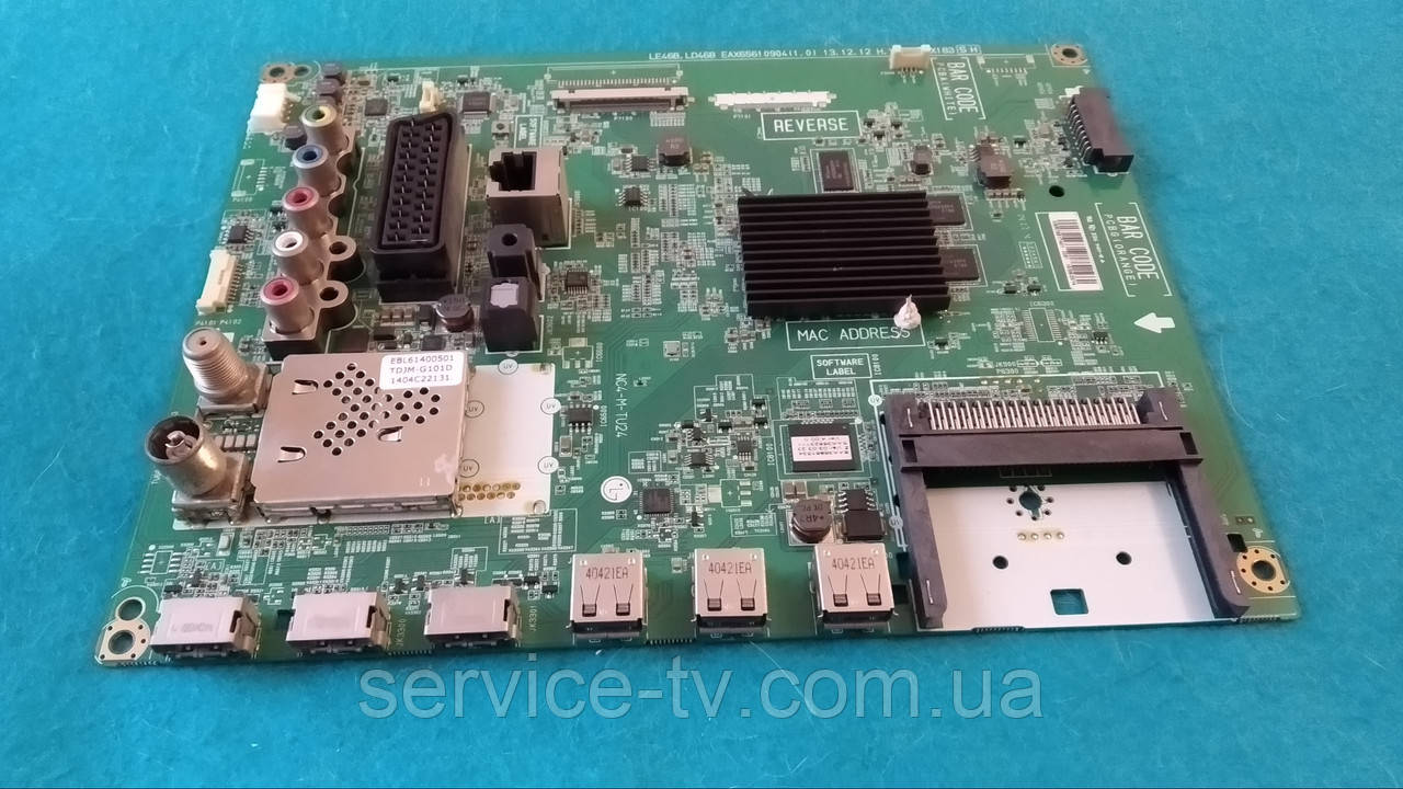 Материнська плата EAX65610904(1.0) від телевізора LG 32LB570V