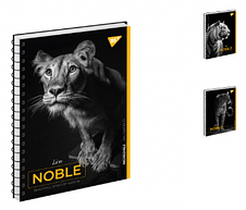 Зошит А-5 80арк. YES картон. обкл., спіраль 151969-151974 mix, фото 3