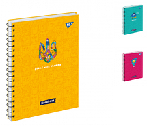 Зошит А-5 80арк. YES картон. обкл., спіраль 151969-151974 mix, фото 4