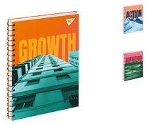 Зошит А-5 80арк. YES картон. обкл., спіраль 151969-151974 mix, фото 5