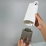 Сенсорний індуктивний диспенсер для рідкого мила 350 мл Бездротовий автоматичний мильний дозатор для рук, фото 4