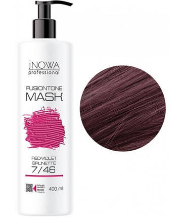 Тонуюча маска jNOWA Professional FusionTone Mask 7/46 Русий червоно-фіолетовий 400 мл, фото 1