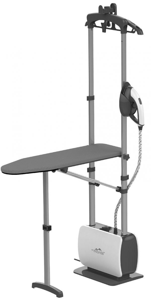 Парова система Monte MT-1565 парова праска для прасування одягу Білий 2400 Вт, фото 1