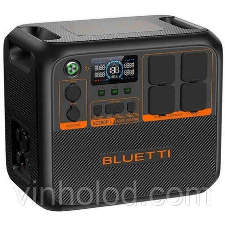 Портативна електростанція BLUETTI PowerOak AC200P (2000 Вт, 2000 Вт/год), фото 1