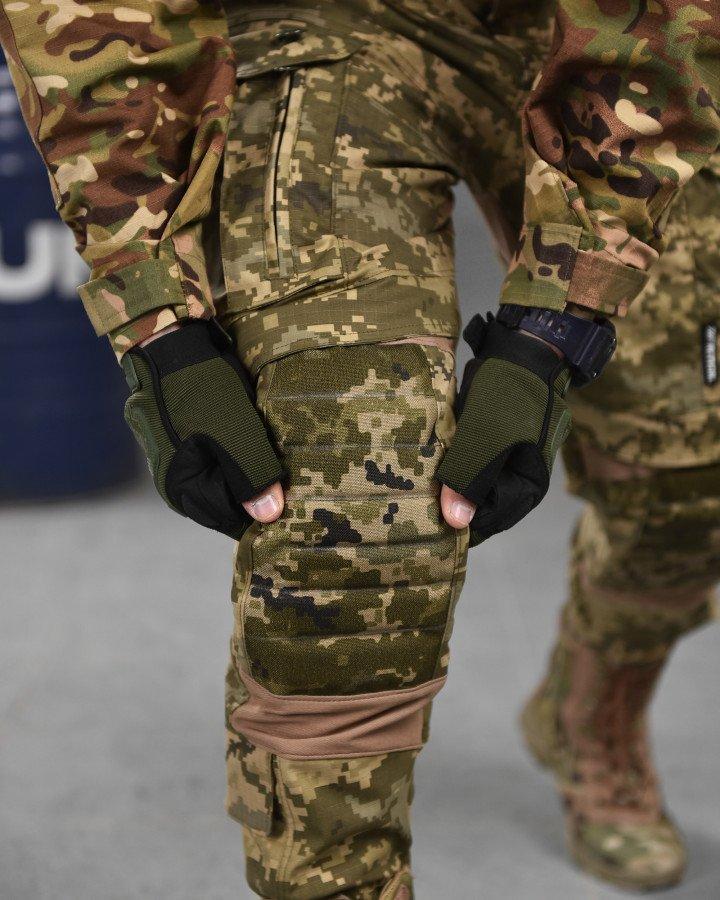 Штани піксель тактичні чоловічі літні міцні багато кишень