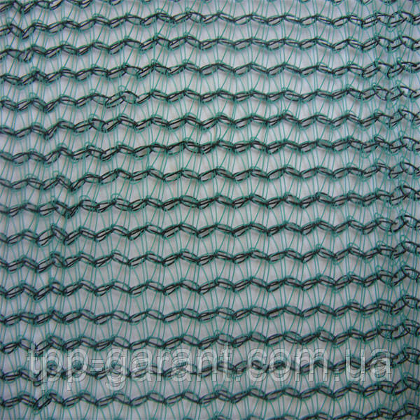 Сітка безпеки щільн. 95 г/кв. м., 3,0х50 м, HDPE, зелено-чорна, фото 1