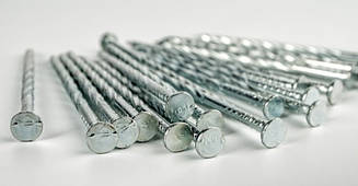 Цвях накатаний оцинкований