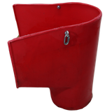 Мусоросброс - приймальний рукав з комплектуючими (ланцюги, карабіни)