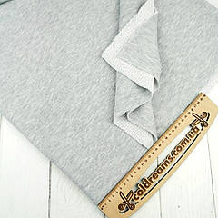 Тринитка петля діагональ Сірий меланж, щільність 330 г/м2