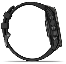 Смарт-годинник Garmin EPIX Pro Gen 2 Sapphire (51 mm), Carbon gray DLC titanium, black silicone band, фото 6