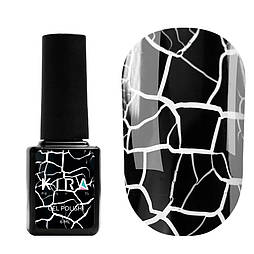 Гель-лак Crack Effect Kira Nails Black
