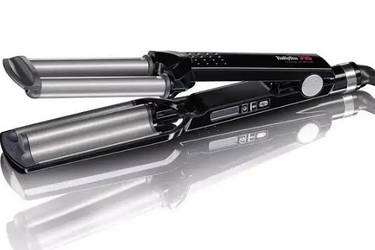 Плойка для волосся потрійна BaByliss PRO 3D Wawer, фото 1