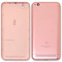 Задня кришка Xiaomi Redmi 5A (рожева 1 SIM-слот)