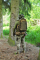 Рюкзак медичний, штурмовий рюкзак медика ССО з боксами та ампульницею 21л Стохід Койот