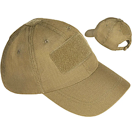 Бейсболка тактична TACTICAL BASEBALL CAP COYOTE колір койот MIL-TEC Німеччина