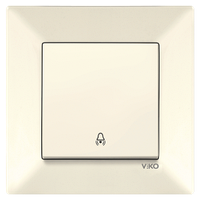 Кнопка дзвінка Viko Meridian крем