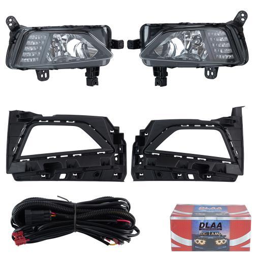 Фари дод. модель VW Polo 6 2017-21/VW-0810/H8-12V35W+LED-6W/6W/FOG+DRL+TURN/eл.проводка