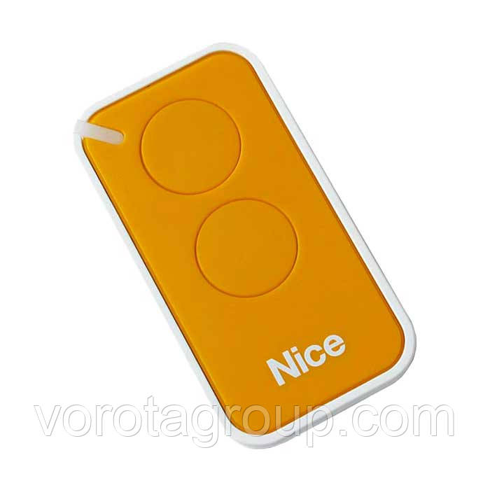 Пульт Nice 2-х канальний, yellow (INTI2Y)