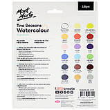 Фарба акрилова для малювання Mont Marte Two Seasons Watercolour Signature 18pc x 12ml Різнокольорові, фото 2