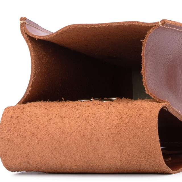 Фото сумка шкіряна на пояс світло-коричнева арт.00135 Фото сумка шкіряна на пояс світло-коричнева арт.00135