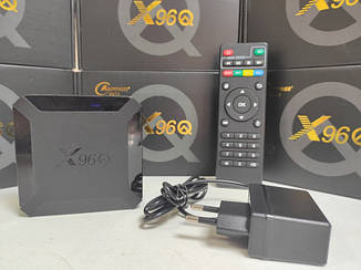 Smart TV Box Android X96Q 2/16 Смарт ТБ приставка Андроїд YouTube Кінотеатр YouTV Sweet TV