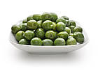 Оливки зелені в розсолі Olive verdi dolci Prima Voglia, пакет 500 г., фото 3