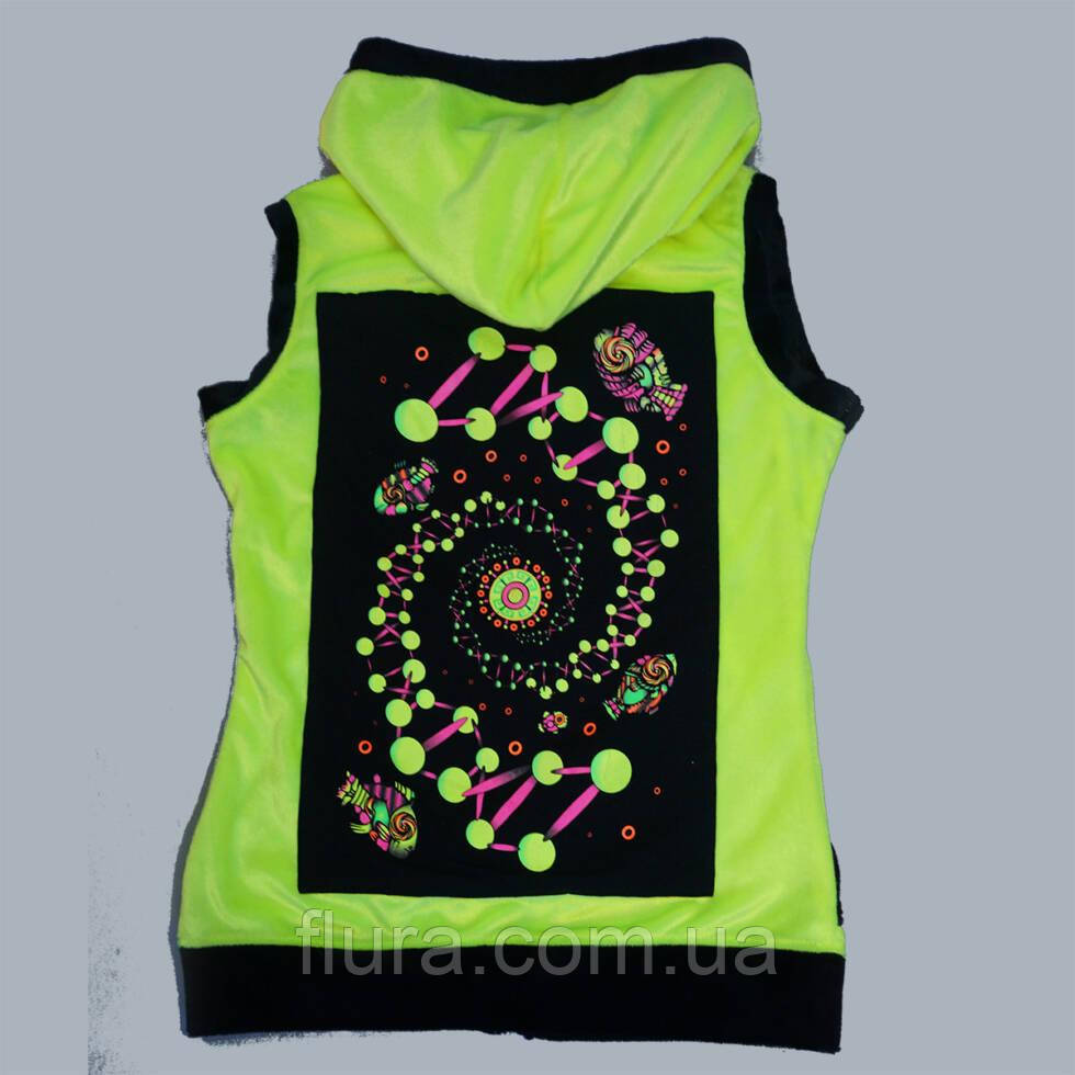 БЕЗРУКАВКА З КАПЮШОНОМ (УНІСЕКС) DNK