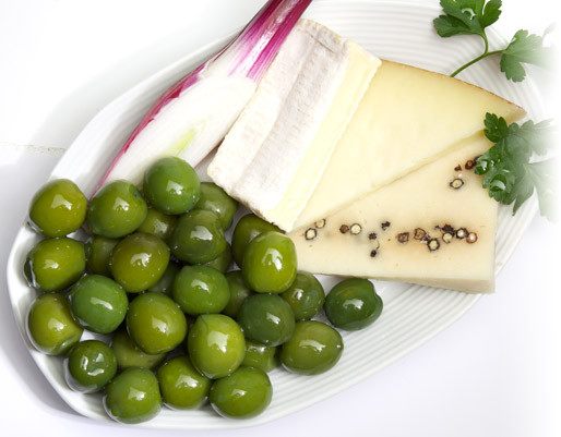 Оливки зеленые в рассоле Olive verdi dolci Prima Voglia, пакет 500 гр. - фото 4 - id-p30044159