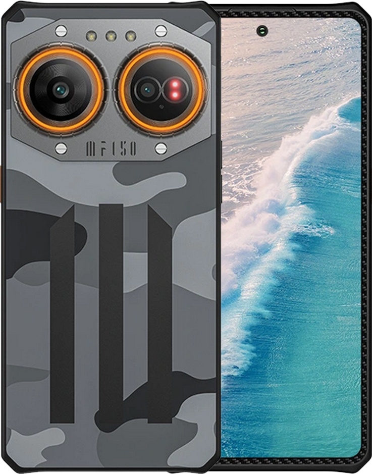 OUKITEL F150 Air2 Ultra 5G 16/512GB Jet Black, 108 МП + 64 МП Night Vision, 65 Вт, AMOLED 6.8'' FHD+ 120 Гц