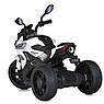 Дитячий електро мотоцикл триколісний на акумуляторі Bambi M 5825 для дітей 2-6 років Білий, фото 8