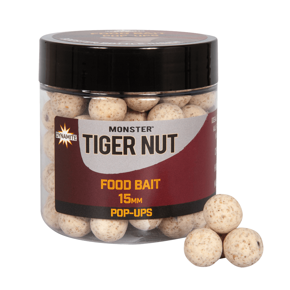Бойли Dynamite Baits Tiger Nut Foodbait Pop-Ups 15 mm, фото 1