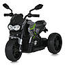Дитячий електро мотоцикл триколісний на акумуляторі Bambi M 5825 для дітей 2-6 років Сірий, фото 8