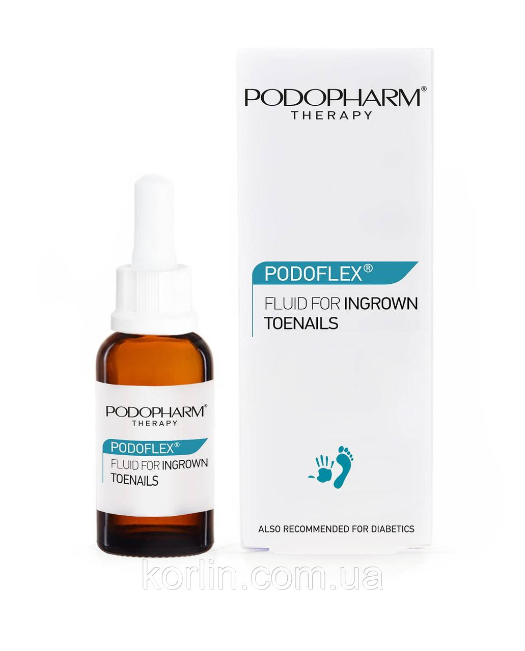 Podopharm Podoflex Fluid For Ingrown Toenails Подофарм Флюїд для врослих нігтів 10 мл. Польща Доставка з ЄС