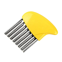 Ніж-слайсер Potato Cutter YP-88091 для хвилястої нарізки продуктів 10,5 х10см (T0213)