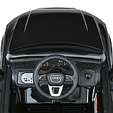 Електромомбіль дитячий Джип Audi Q7 M 5796, Чорний, фото 8