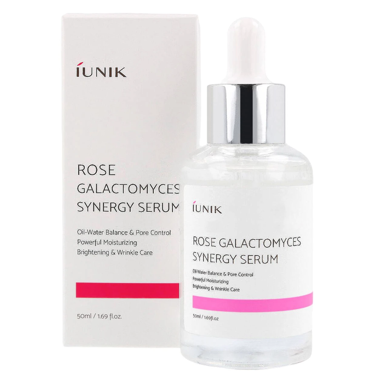 Сироватка з галактомісистом і трояндою Iunik Rose Galactomyces Synergy Serum 50 мл