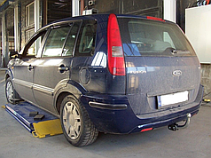 Фаркоп Ford Fusion 2002-2012 (Форд Ф'южн) без підрізання бампера